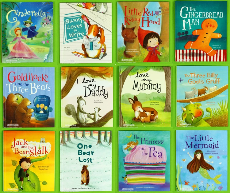 12 Books Original English In All Parragon Classic Warm Picture Books Famous Story Books Children Books Parent Child Reading Book Fabric Book Routerbook Old Aliexpress
