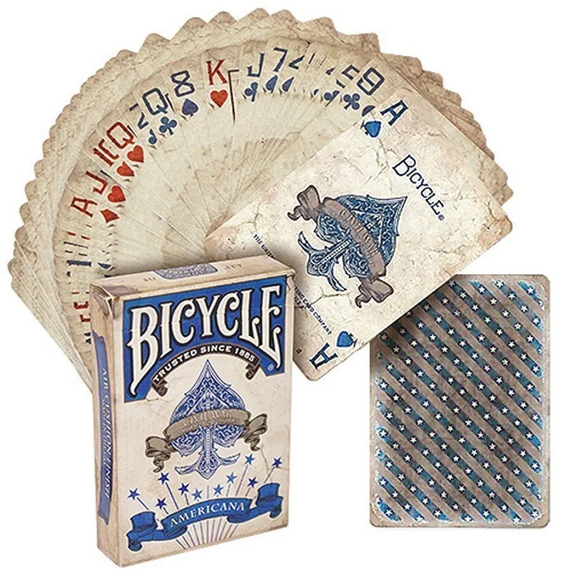 Beste Fiets Americana Speelkaarten Poker Size USPCC Rare Limited Edition Dek Magic Kaarten Goocheltrucs Props voor Goochelaar Gratis Schip
