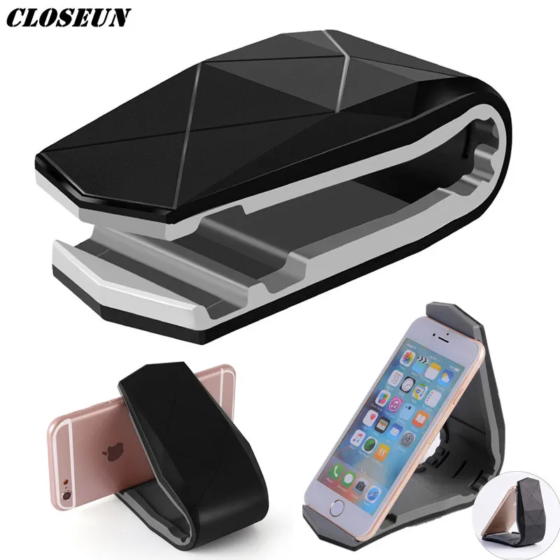 Universal Dashboard Car Phone Holder Stand Adjustable Alligator Clip