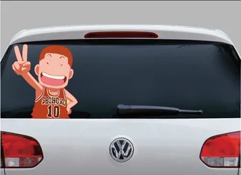 

4 Sizes! Perforated PVC Car Stickers Perspective Side Door Rear Window Spare Tire Styling Waterproof Vinyl