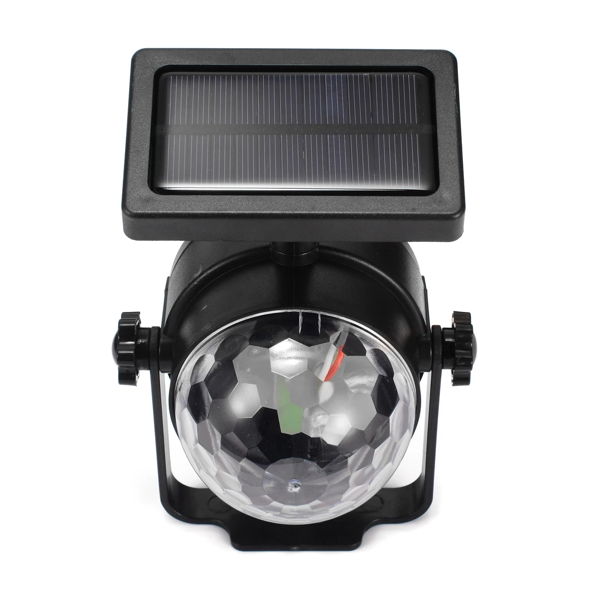 Solar Power LED Projector Light Rotary Spotlight Moving Lamp Outdoor Garden Yard Lawn Lamp Path Landscape Lighting Decoration