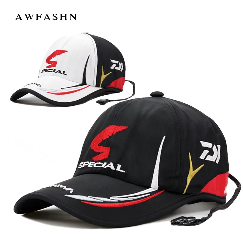 Daiwa Fishing cap Adult Men Adjustable Breathable Fishing Daiwa Japan