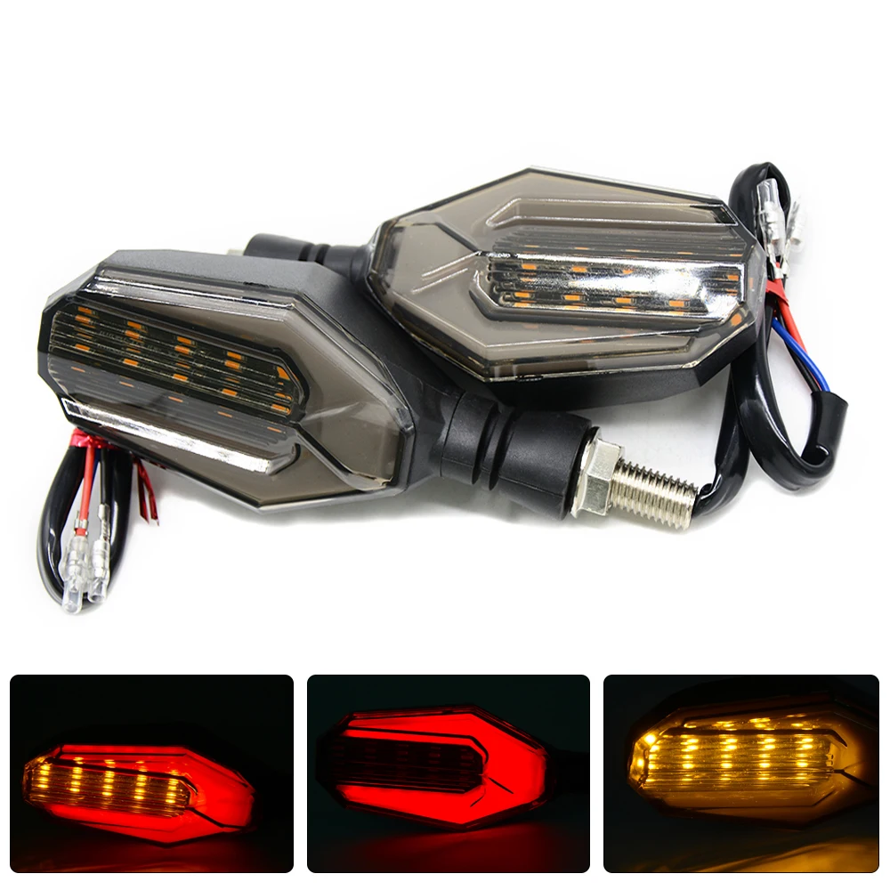 

Motorcycle Turn Signal Indicator Light Turning Amber Lamp Bulb Motorbike for YAMAHA FZ1 FZ6 FZ-07 FZ8 MT-01 MT-02 MT-03 MT-07