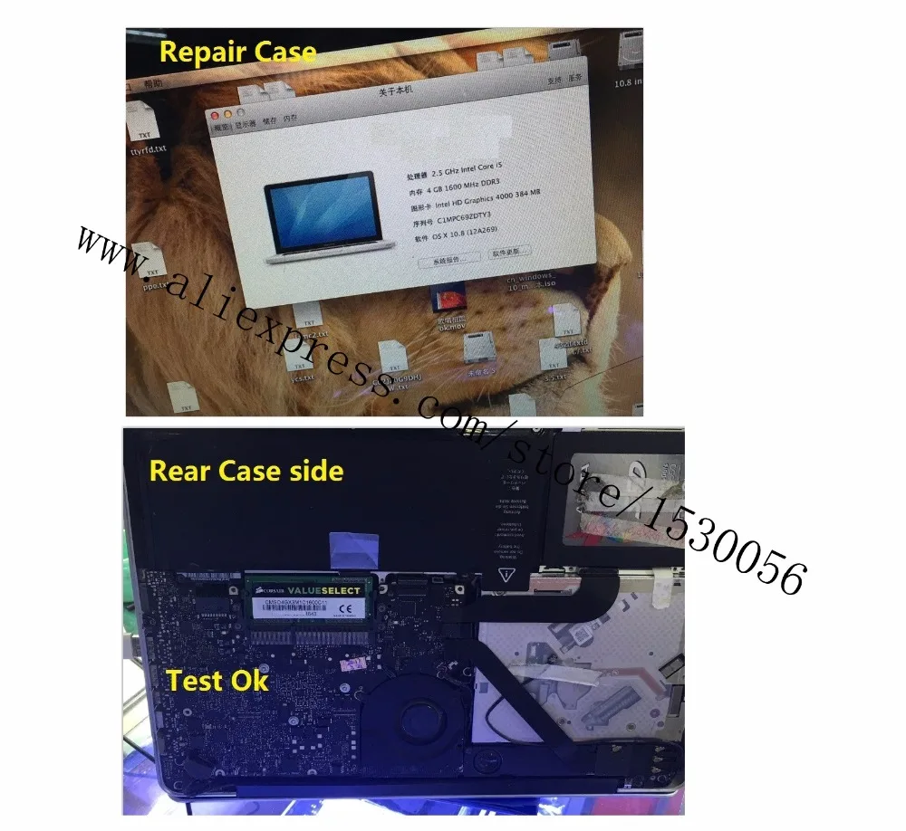 

motherboard fix for MACBOOK AIR PRO,fix mother board Logic board cpu chips,for A1502 A1466 A1398 A1370 A1369 A1286 A1278 model