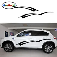 HotMeiNi Elegante Entrañable Golondrinas Vuelan Abstracta Del Arte Gráfico de la Etiqueta Engomada Del Coche RV Van Kayak Canoa Decoración de Coches de Vinilo Decal 9 Color