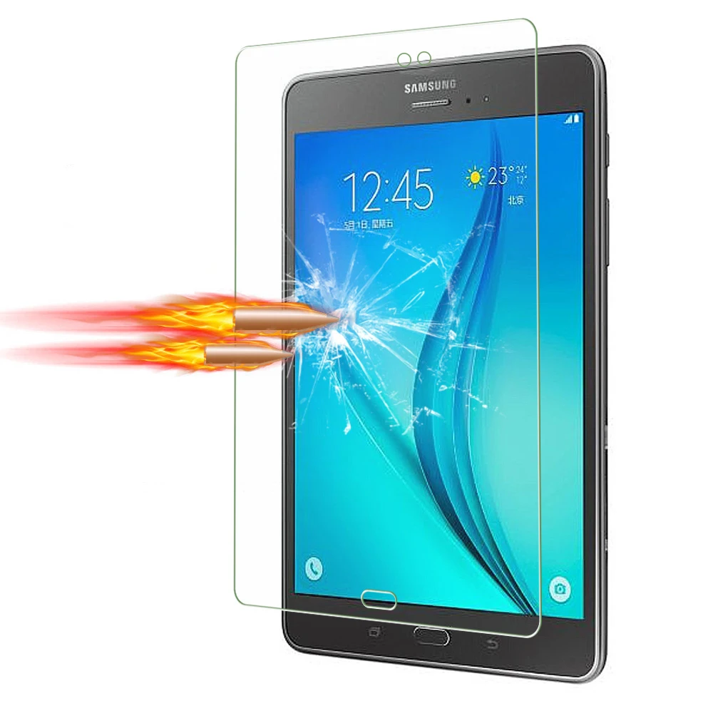 9H 2.5D взрывозащищенное Закаленное стекло для samsung Galaxy Tab A T550 T551 T555 9," прозрачная защитная пленка для экрана