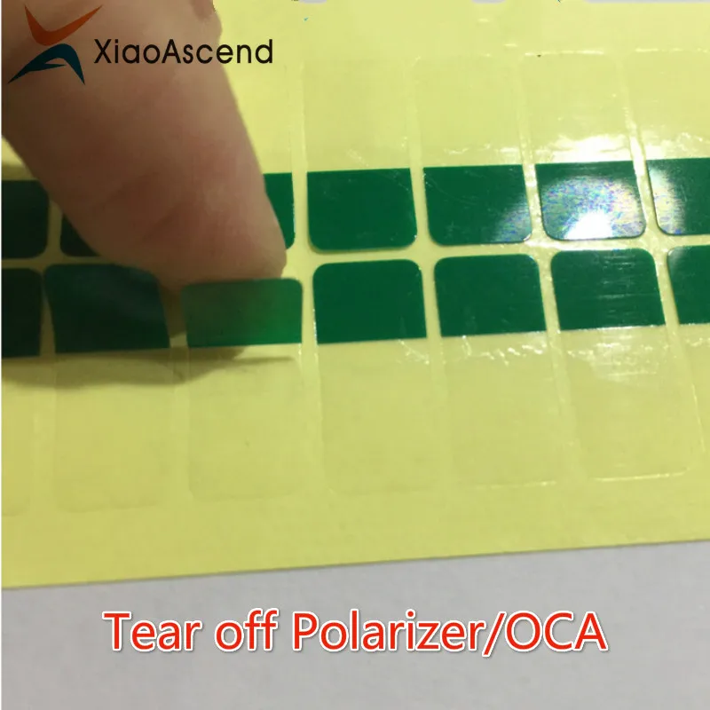 easy tear sticker polarizer sticker oca tear off film 2