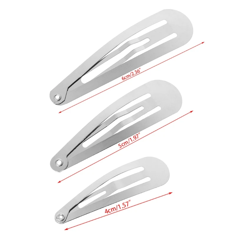 Металлические зажимы для волос с бантом 4/5/6 см 50 шт.|hair clip|hair metal cliph clip |