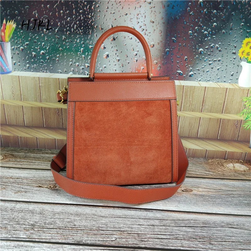 

High Quality Fashion Shoulder Bags Genuine Leather Women's Shoulder Slung Handbags Ladies Crossbody Messenger