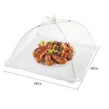 Ho use hold Крышка для еды анти комары мухи устойчивая Кружевная Сетка складной зонтик пищевая сетка покрывало для дома вне пикника варочная польза