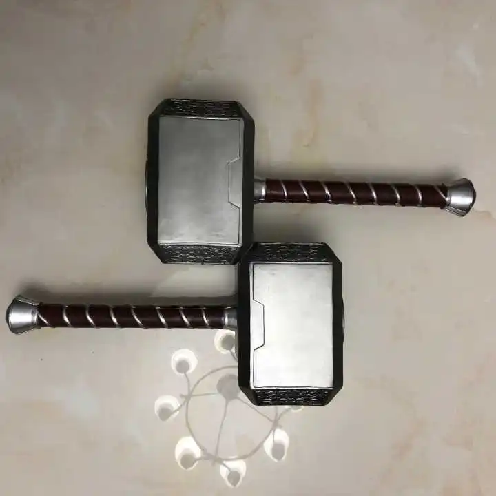 1: 1 scale Thor hammer Thor hammer toys Thor Custome costume game Thor props hammer stage properties PU and foam toy