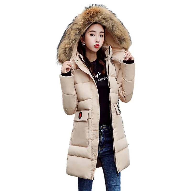 Nouveau Veste Femmes Chaqueta Green kaki Dame Vestes corail Parkas Rouge Bas Vers rouge army De Épaisse Manteau Noir Neige Usure D'hiver Vêtements rose Femme Le Mujer 2018 CrrXqxwY5
