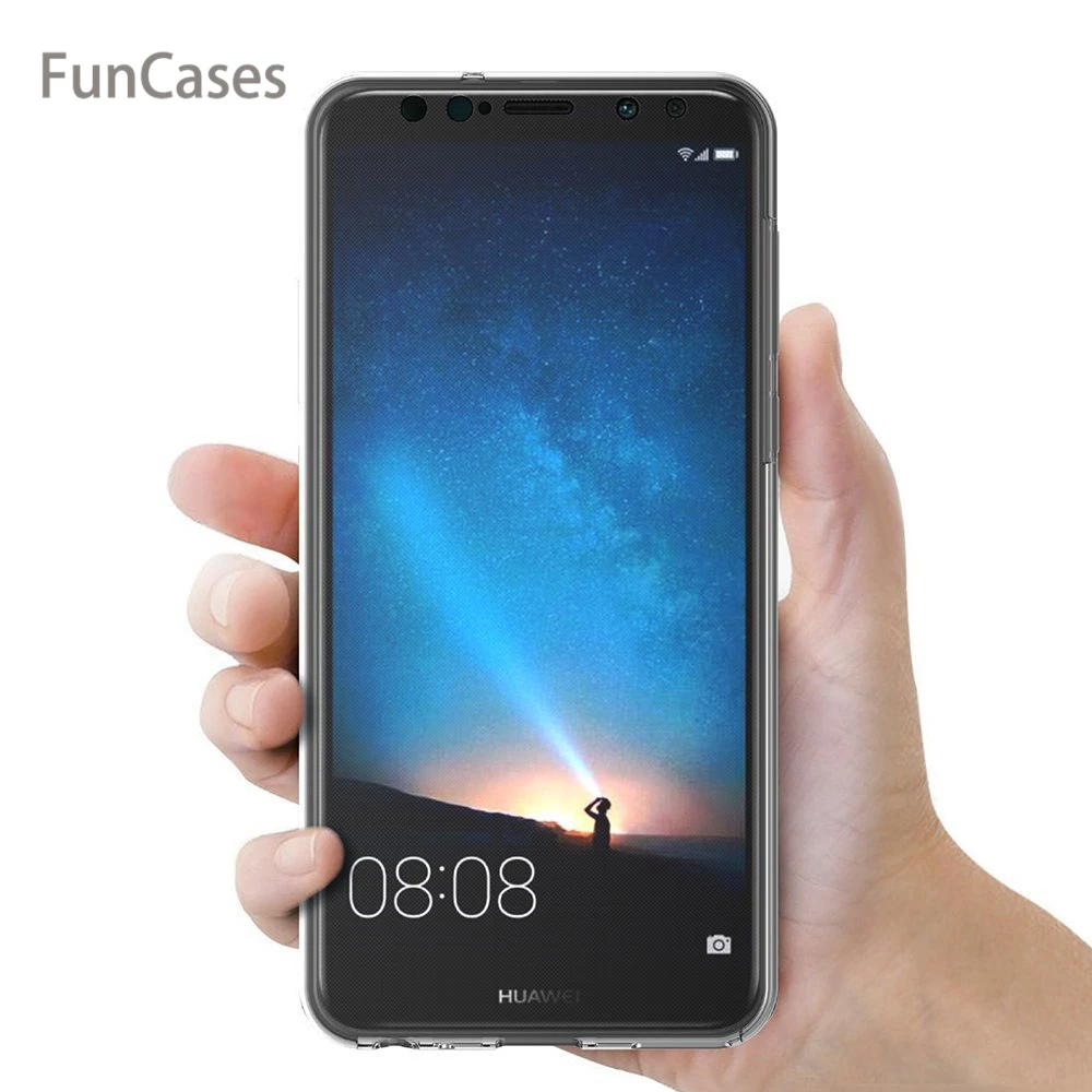 Для huawei Nova 2i/mate 10 Lite/Maimang 6 чехол 360 градусов полное покрытие мягкий прозрачный