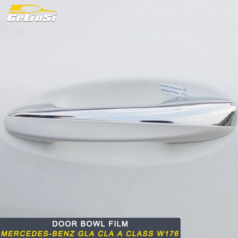

Gelinsi for Mercedes benz A class GLA CLA w176 auto door bowl film accessories sticker