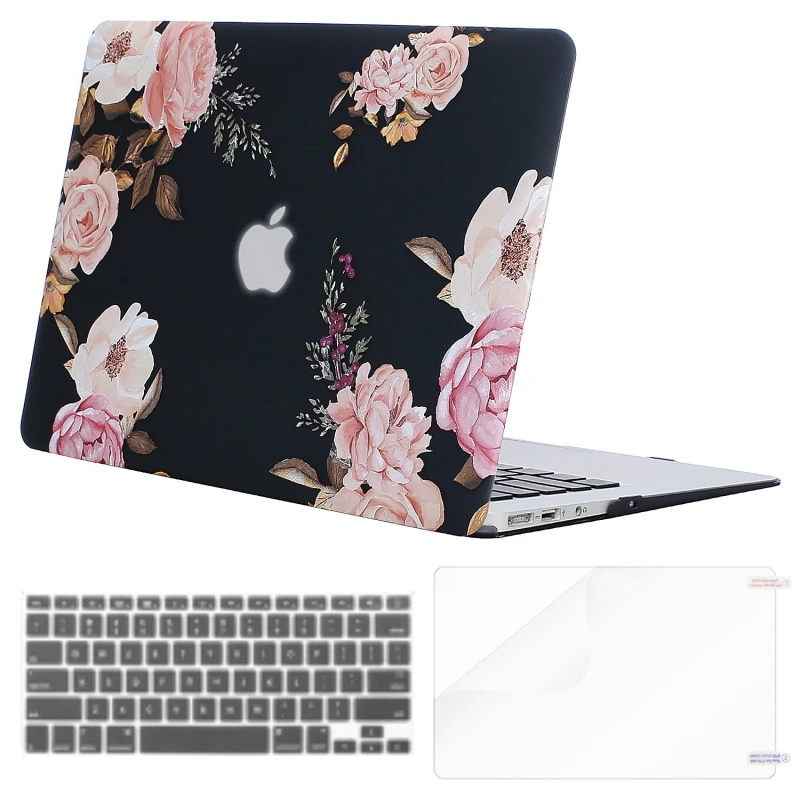 Чехол для ноутбука MOSISO для Apple MacBook Air Pro retina 11 12 13 15 жесткий чехол для ноутбука macbook Air 13+ чехол для клавиатуры