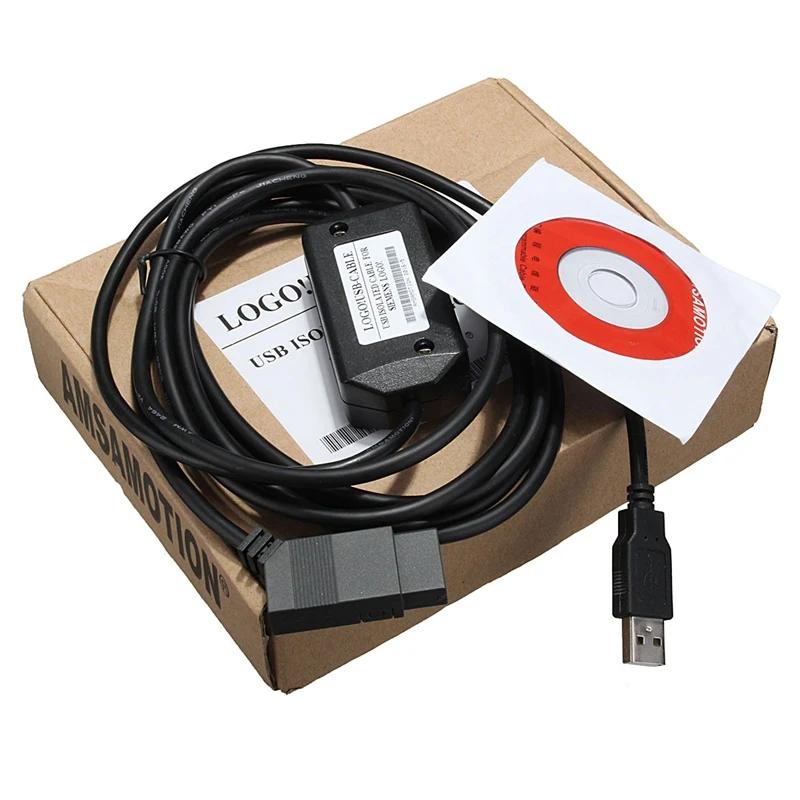 LEORY 6pin PLC программирующий кабель логотип! USB CABLE для логотипа Siemens! 6ED1057 1AA01 0BA0