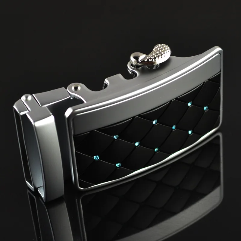 

[Hotti] Brand Men's Luxury Designer Men Belt Buckle Male Metal Automatic Buckle Heads High Quality Gold Silver HT0035