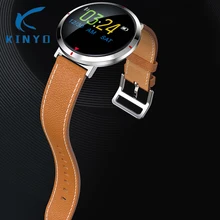 Kinyo ips цветной экран, спортивный модный смарт-браслет, фитнес-трекер здоровья, умный Браслет, напоминание о звонке