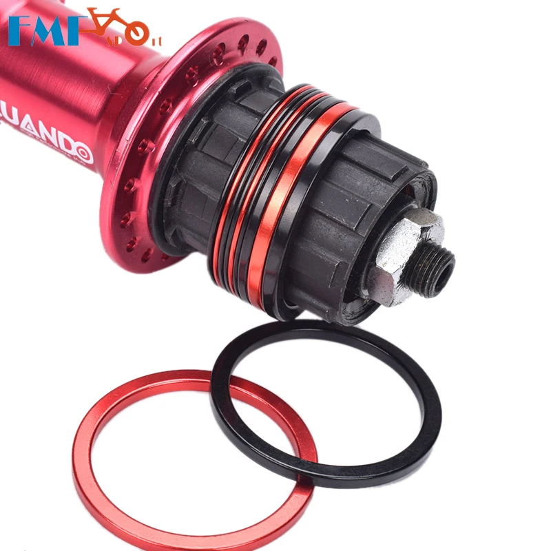 FMFXTR MTB الدراجة Freewheel محور جوانات سبائك الألومنيوم CNC دراجة BB محور ضبط غسالة 35*42 مللي متر 1/1. 5/2/2.5 مللي متر دراجة أجزاء