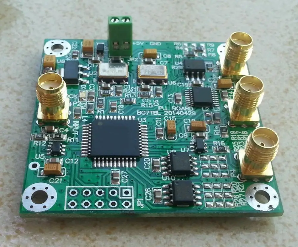 Input 10M output 100M 22.5792M 24.576M frequency conversion board fixed frequency board Input 10M output 100M 22.5792M 24.576M frequency conversion board fixed frequency board