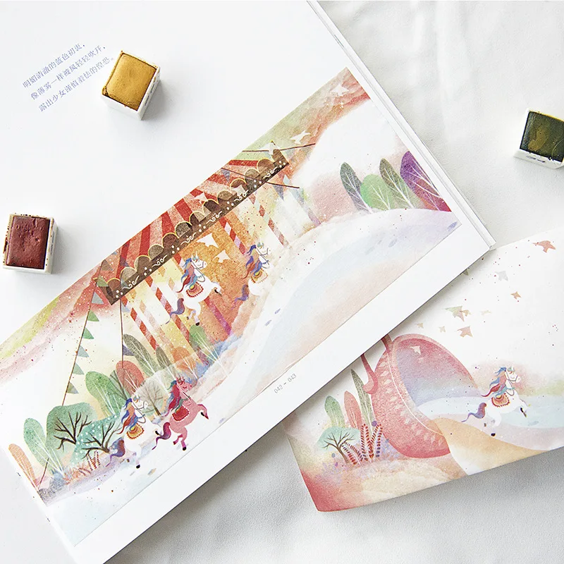 

Special ink 70mm wide Dream park Vintage decoration washi tape DIY planner scrapbooking masking tape escolar