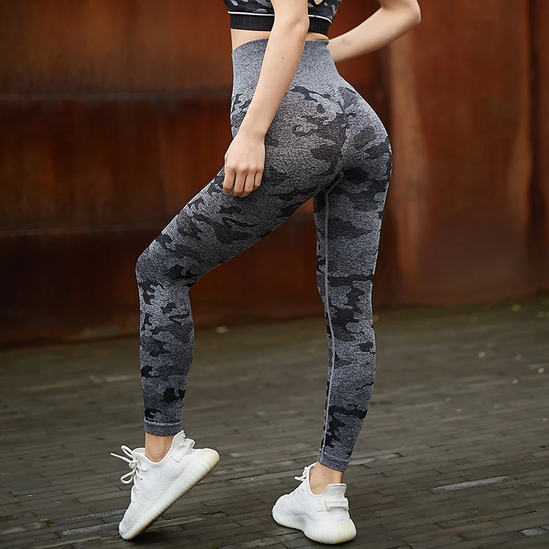 AARIKA Cougar Camo Fitness Leggings | Asana Wear