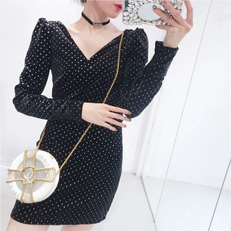 ALPHALMODA 2018 новая модель осенне зимний женский костюм с v образным вырезом