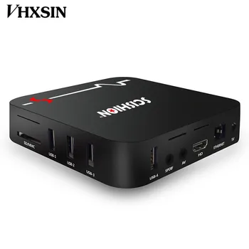 

VHXSIN 50PCS/LOT Model S Smart TV Box Android 8.1 Voice Remote RK3229 2GB 16GB 2.4G WiFi