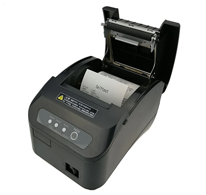 Hohe qualität 80mm POS thermische empfang drucker automatische schneiden maschine druck geschwindigkeit Schnelle USB + Serial/Ethernet port können wählen Hohe qualität 80mm POS thermische empfang drucker automatische schneiden maschine druck geschwindigkeit Schnelle USB + Serial/Ethernet port können wählen