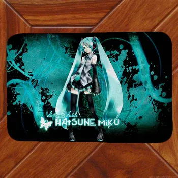 

Hatsune Miku VOCALOID Floor Mat Carpet Decor Bedroom Doormat Anime Manga 001