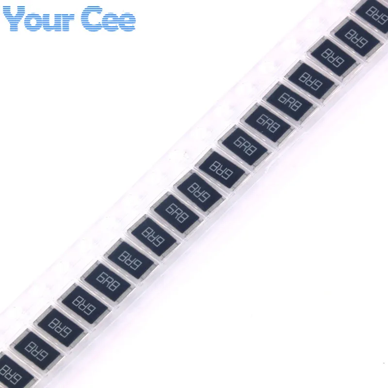 50 шт. 2512 SMD резистор 6 8 Ом 6.8R 6R8 сопротивление чипов 1 Вт 5%|resistance 1w|smd resistor6.8 ohm |