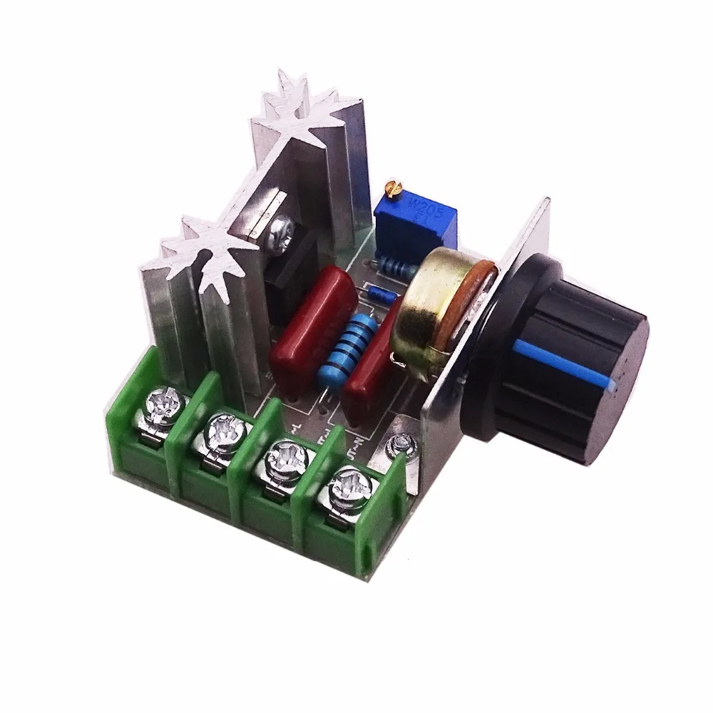 

220V 2000W Speed Controller SCR Voltage Regulator Dimming Dimmers Thermostat