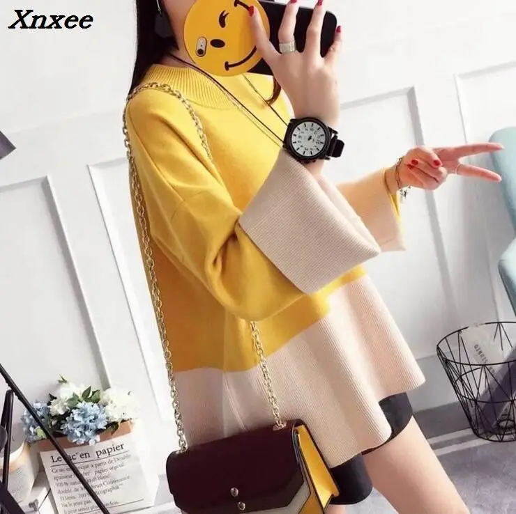 2018 Winter women's blouse New Fashion autumn women sweater plus size women slim pullover sweater women long-sleeve sweater