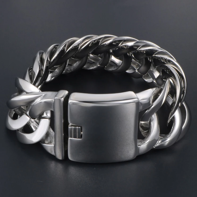 Gourmette homme argent - Les Bijoux Marine