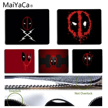 

MaiYaCa Boy Gift Pad Deadpool Durable Rubber Mouse Mat Pad Size for 18x22cm 25x29cm Rubber Rectangle Mousemats