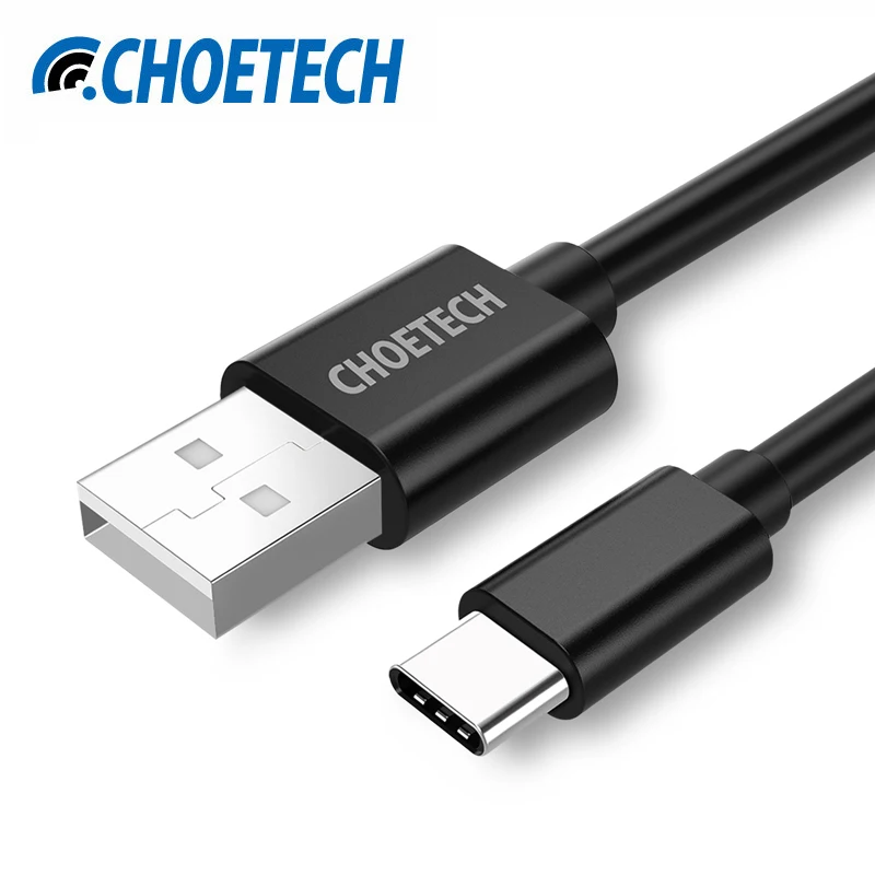 

CHOETECH USB Type C Cable,USB C to USB Fast Charging Data Cable for Samsung S8 Type-C USB-C Mobile Phone Cables for Xiaomi Mi5