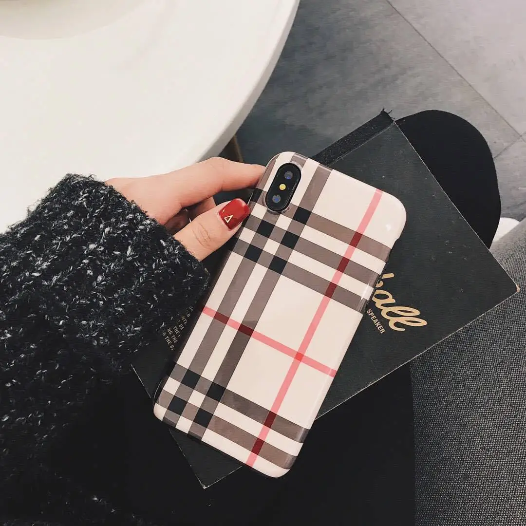 Роскошный Европейский сетка Узорчатая Решетка чехол для iPhone 7 Puls 6 s 8 X XS Max XR Чехлы