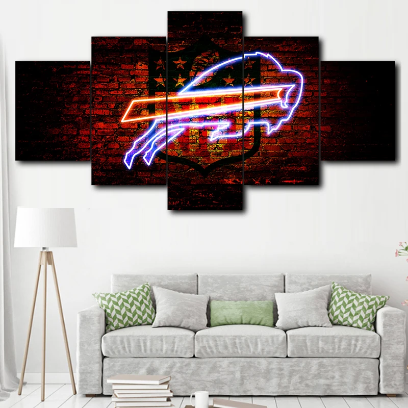 Modular Picture Wall Art Canvas Painting Print 5 Pieces