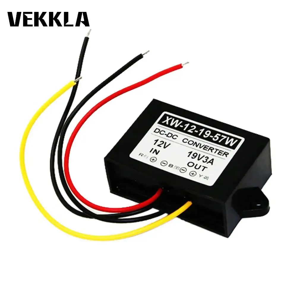 12V To 19V/19.5V/20V DC Step Up Boost Converter – Adjustable 1-15A Output For Laptops & Devices
