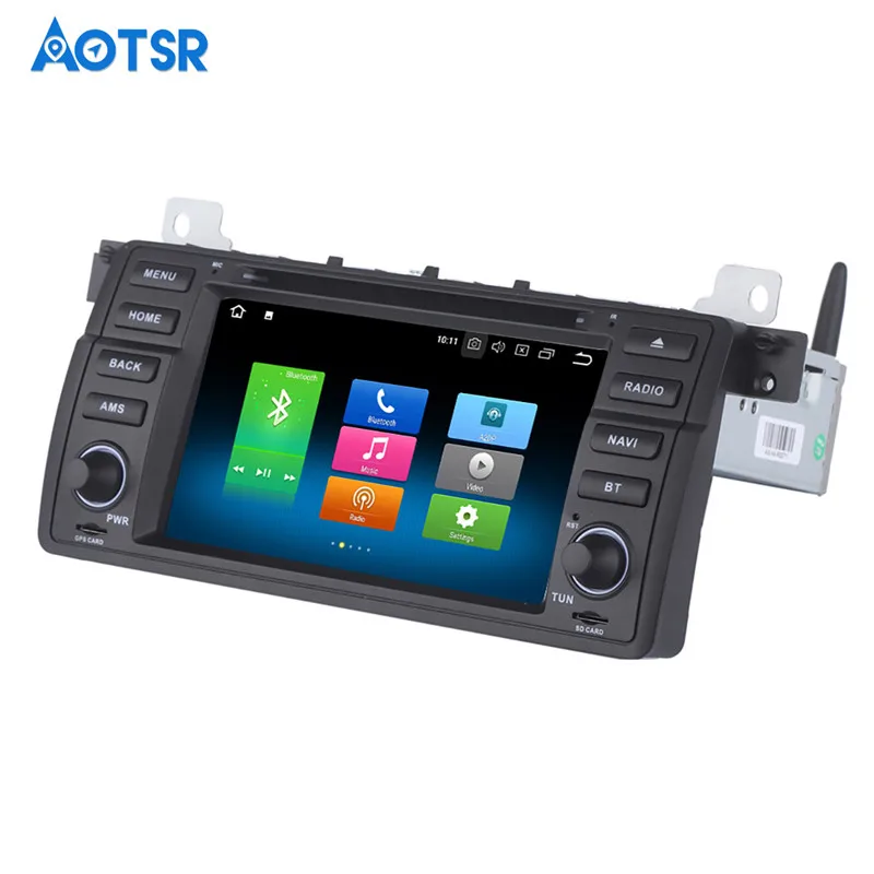 Cheap 1 DIN Car Multimedia Android 8.0 for BMW E46 M3 318i 320i 325i 328i Car DVD Player Autoradio tape recorder unit 4GB 32GB IPS 6 Cheap 1 DIN Car Multimedia Android 8.0 for BMW E46 M3 318i 320i 325i 328i Car DVD Player Autoradio tape recorder unit 4GB 32GB IPS 6