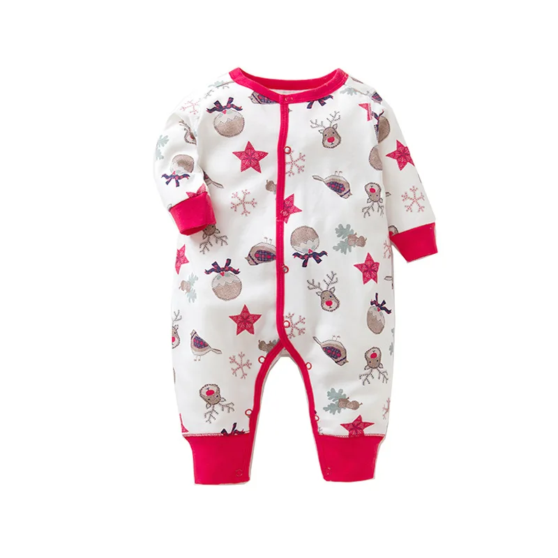 Весенне-осенние детские комбинезоны для новорожденных; одежда из хлопка с длинными рукавами для маленьких мальчиков и девочек; одежда для сна с героями мультфильмов для младенцев; одежда для малышей - Цвет: Style 22