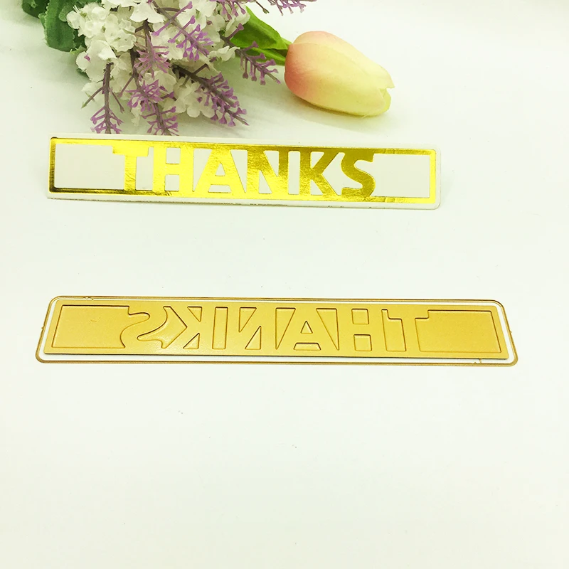 

Julyarts New Word Die Thanks Metal Cutting Die 2019 For Scrapbooking Stencils Stamp Paper Card Die Cut Hot Foil Plate Craft Die