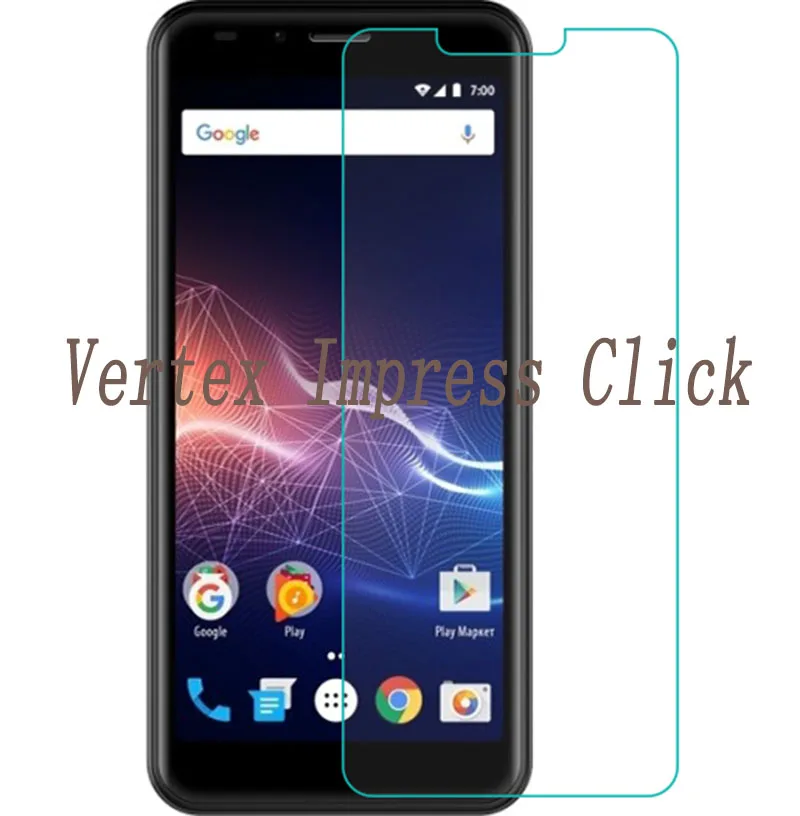 

Smartphone Tempered Glass for Vertex Impress Click 9H Explosion-proof Protective Film Screen Protector cover phone