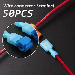 Провода терминалы Разъемы клеммные клеммы Прочный провода терминалы синий кабель оснастки быстрого соединения провода