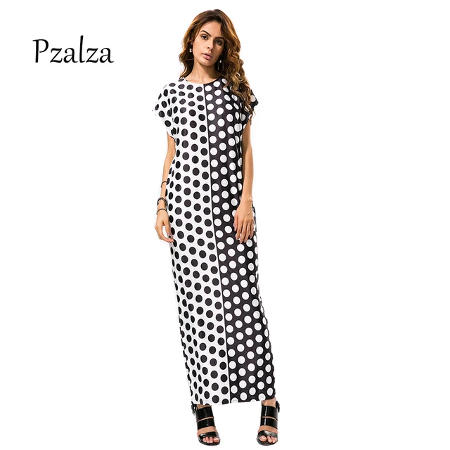 polka dot jurk zwart wit polka dot jurk zwart wit