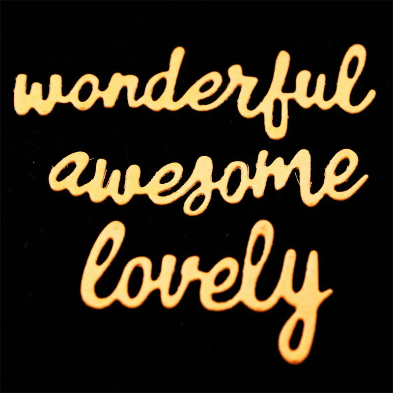 Wonderful Metal Cutting Dies Stencil for DIY Scrapbooking Album