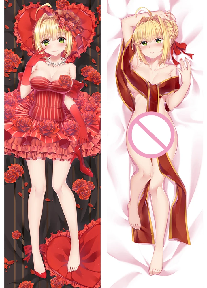 Ноябрьское обновление аниме Fate/Grand Order Red saber Нерон Клавдий обнимающая подушка для