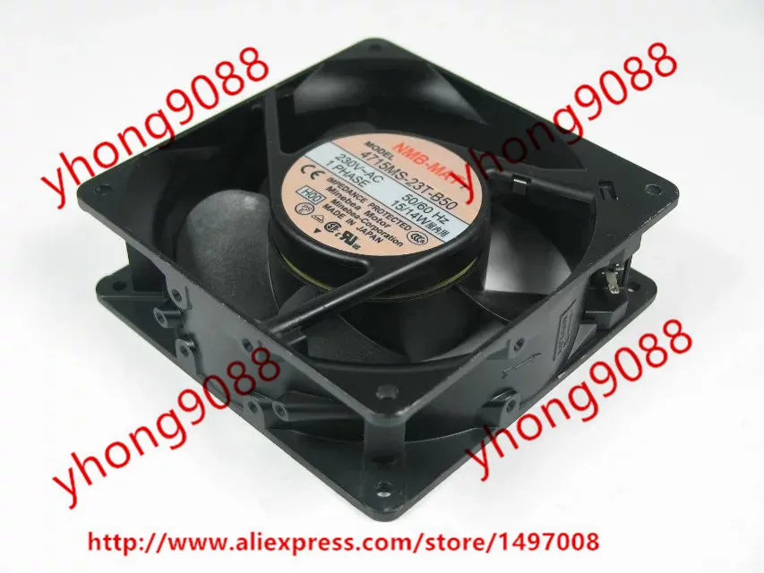 

NMB-MAT 4715MS-23T-B50 AC 230V 15W 120x120x38 мм вентилятор охлаждения сервера