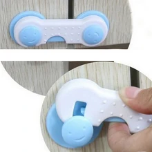 2 шт./компл. для выдвижного ящика шкафа гардероба безопасный замок на дверь для маленьких Цвет в случайном порядке