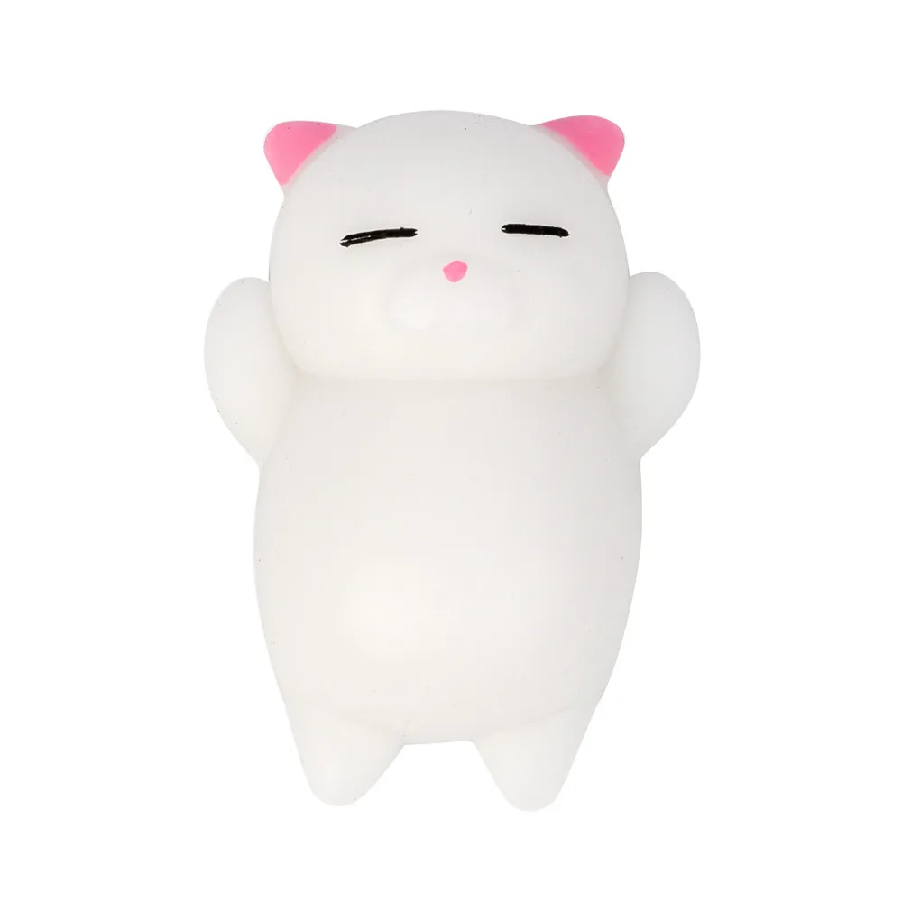 

Cute Lovely Decompression Toy Mochi Cat Squeeze Healing Fun Kids Kawaii Toy Stress Reliever Decor Safety сквиши антистресс